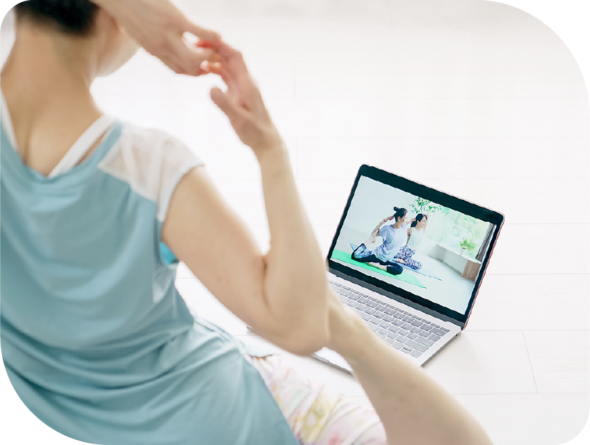 オンラインヨガレッスン